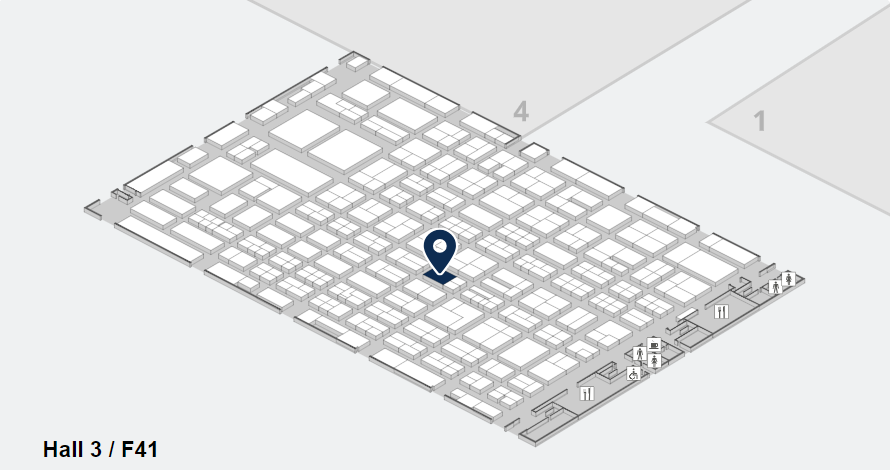 Interactive hall map