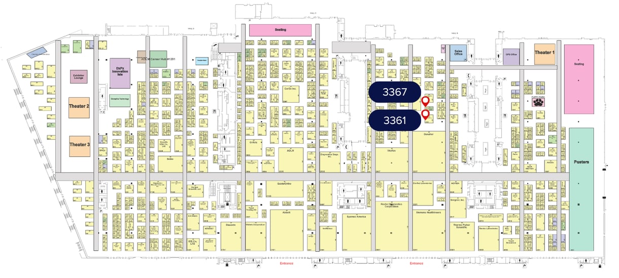 Medix Biochemica_ADLM Floorplan